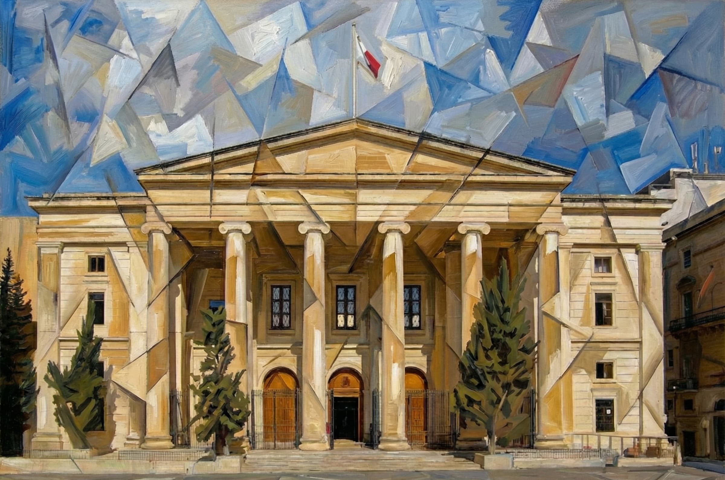 Court Abstract Image